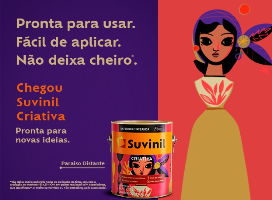 banner suvinil criativa Banner do Suvinil Criativa.