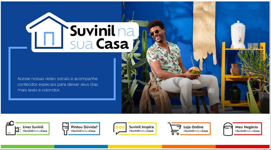 banner suvinil na sua casa Banner Suvinil na Sua Casa.