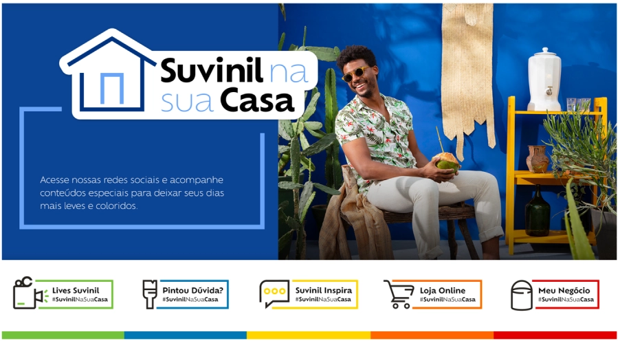 banner suvinil na sua casa Banner Suvinil na Sua Casa.
