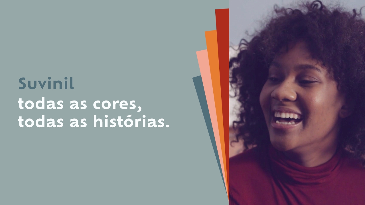 suvinil todas as cores Todo mundo tem uma história pra pintar. E na Suvinil, cada uma delas ganha mais espaço e vida, em diferentes tons e traços